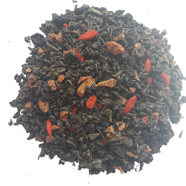 " Лесная ягода" Индия ( чай зеленый крупнолист.)